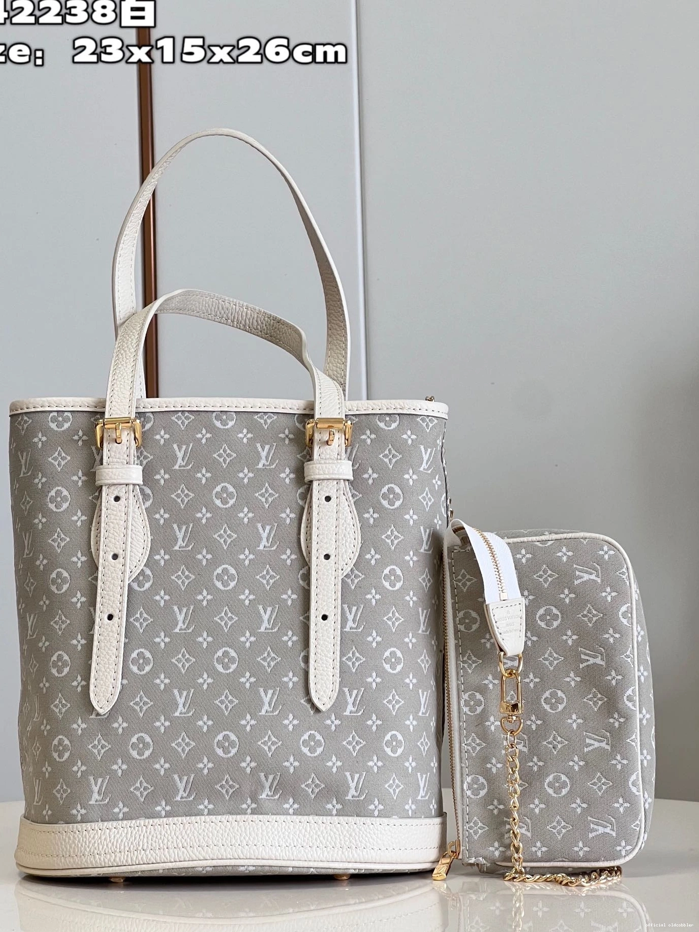 Official oldcobbler BUCKET VUITTON NANO LOUIS 0710